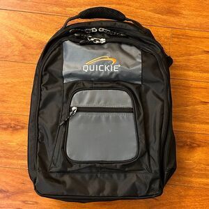 Quickie Backpack Wheelchair Adjustable Strap Padded Sleeve Scooter Power Chair